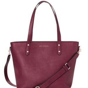 Poppy & Peonies Go-Getter Tote (Berry)